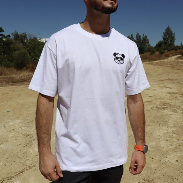 Camiseta Premium Oversize Blanca - Imagen 3