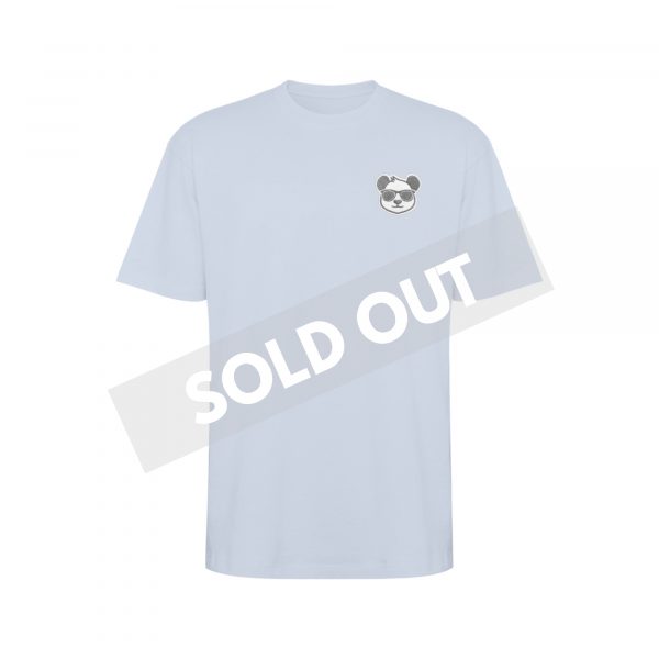 Camiseta Premium Oversize Azul Zen